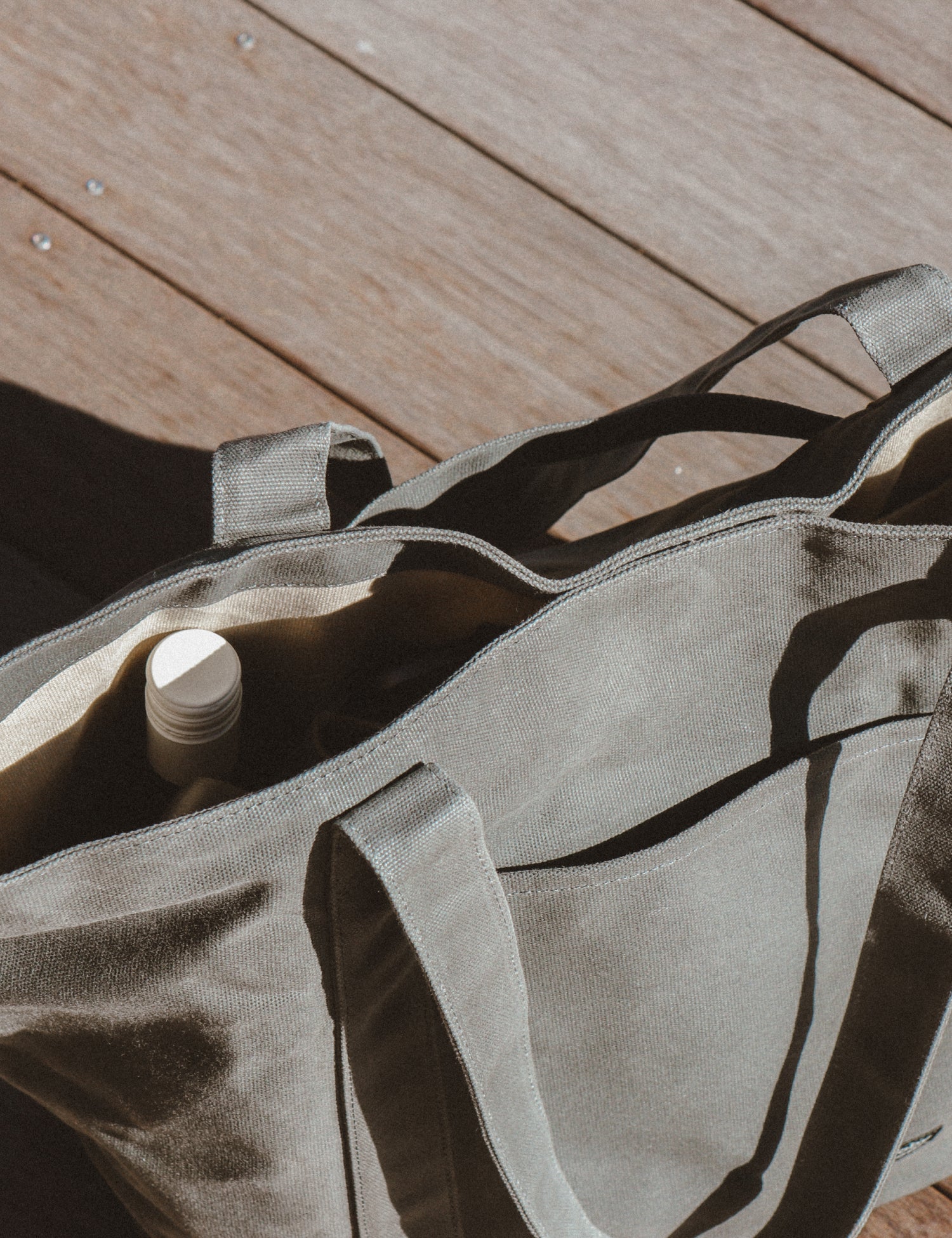 Barnaby Better Tote - Large waxed canvas everyday carry bag - Ruapehu