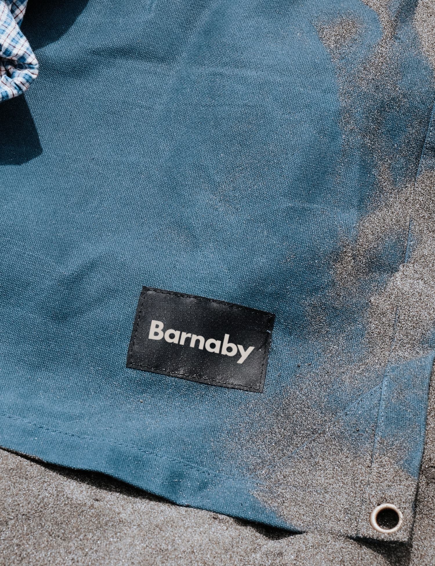 Barnaby Picnic Mat - Aoraki Blue