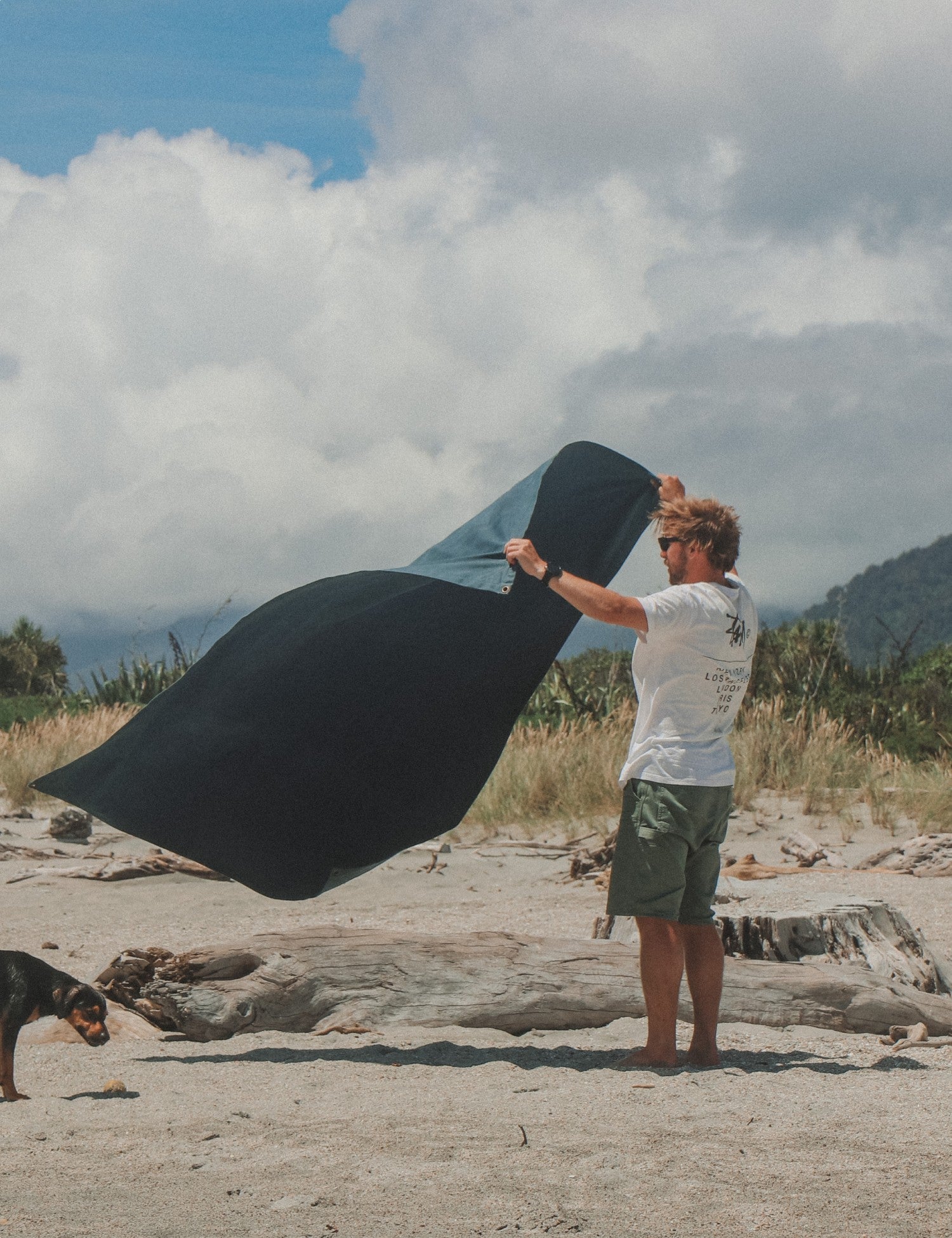 Barnaby Picnic Mat - Aoraki Blue
