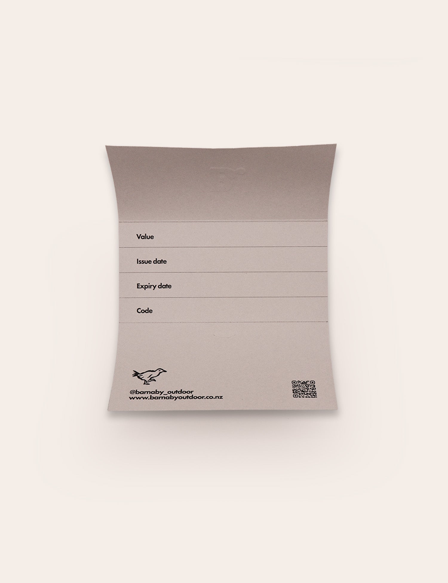 Barnaby Outdoor gift card