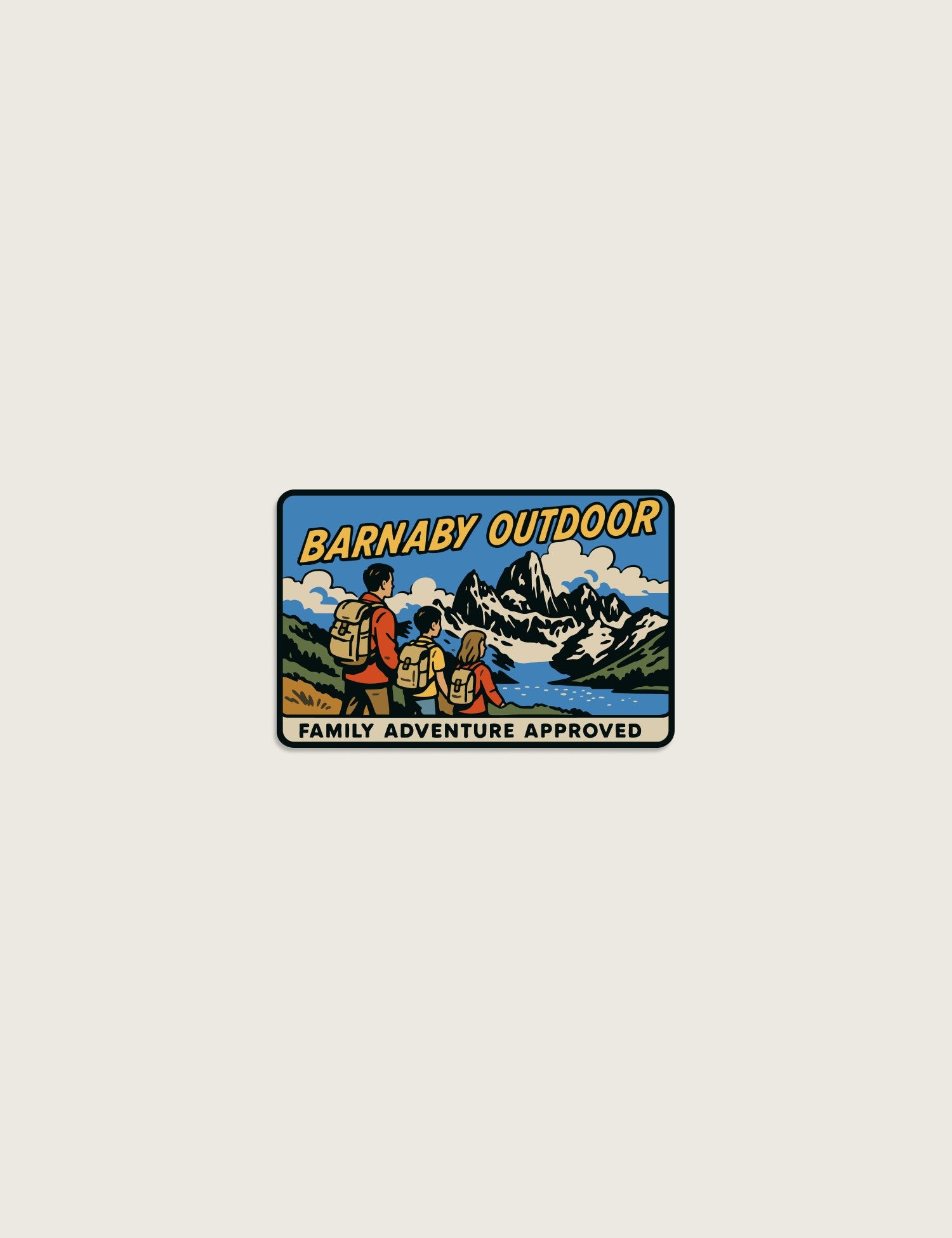 Barnaby Outdoor Sticker Pack