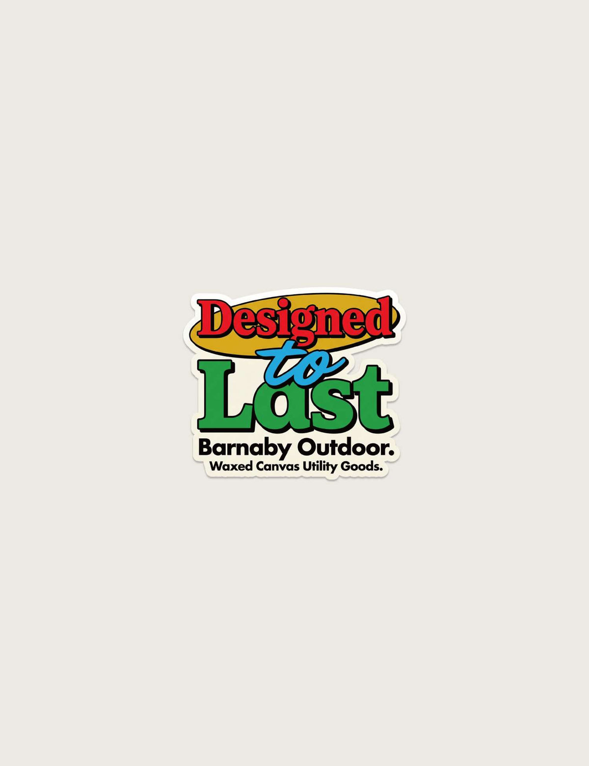 Barnaby Outdoor Sticker Pack - Two