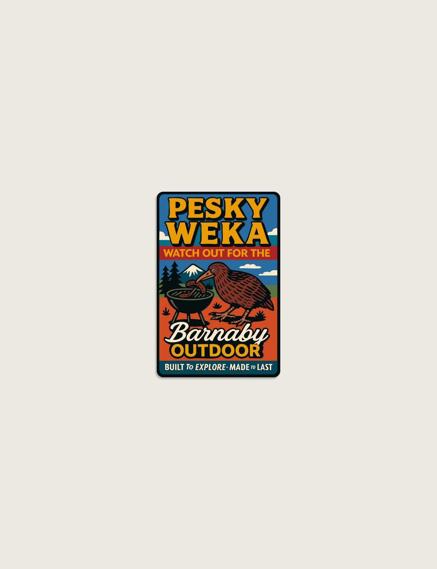 Barnaby Outdoor Sticker Pack