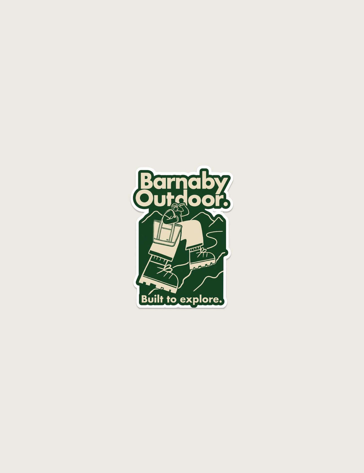 Barnaby Outdoor Sticker Pack - Two