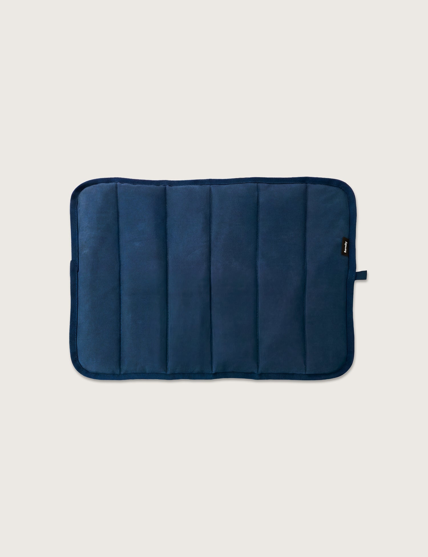 Water-Resistant Canvas Good Dog Mat – Wakatipu Blue