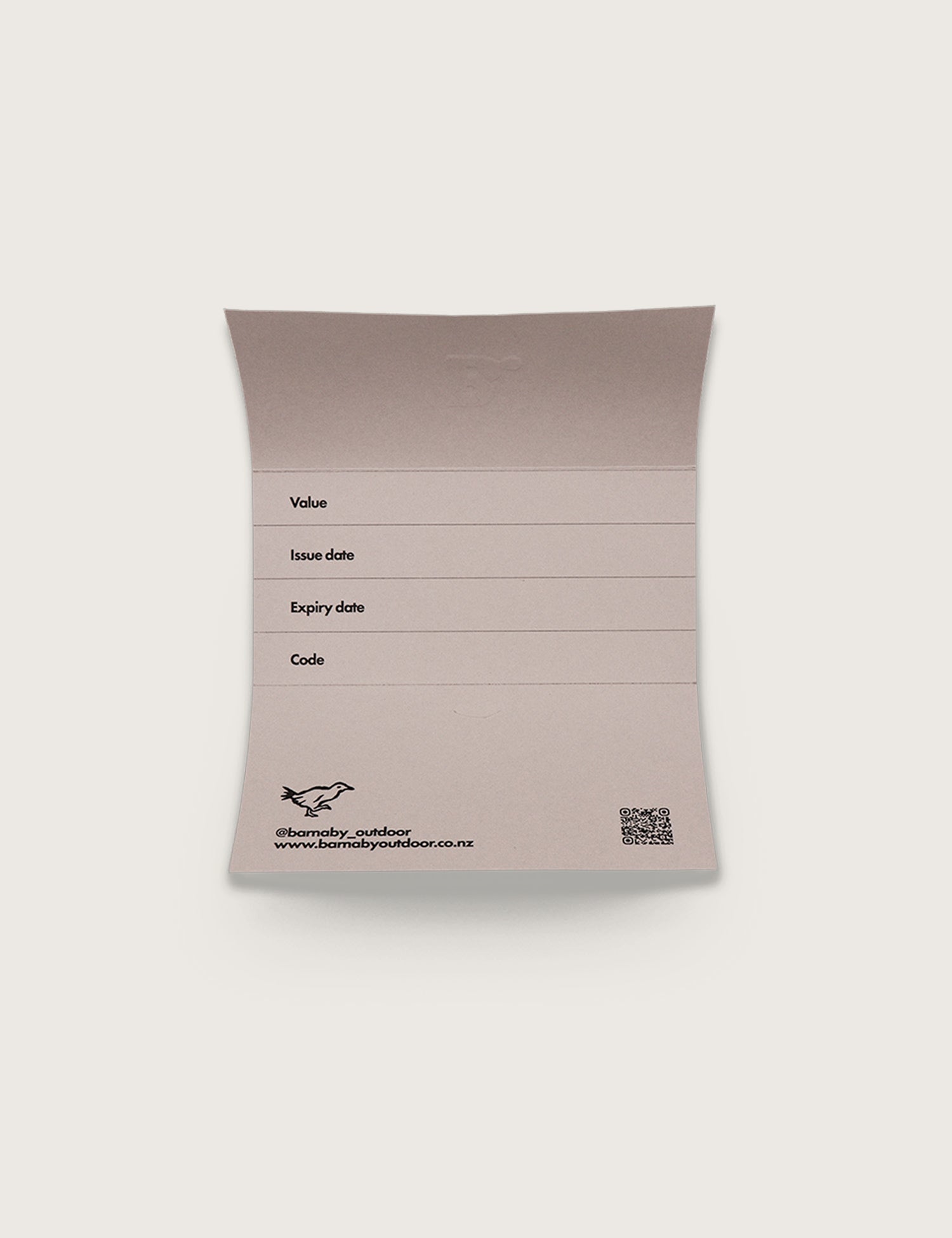 Barnaby Outdoor gift card - Barnaby Outdoor
