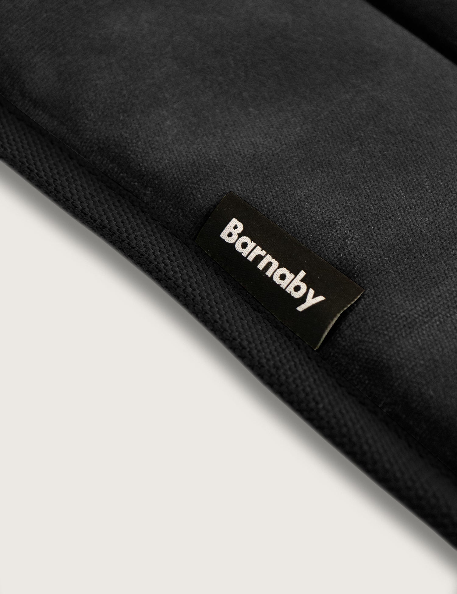 Water - Resistant Canvas Good Dog Mat – Muriwai Black - Barnaby Outdoor