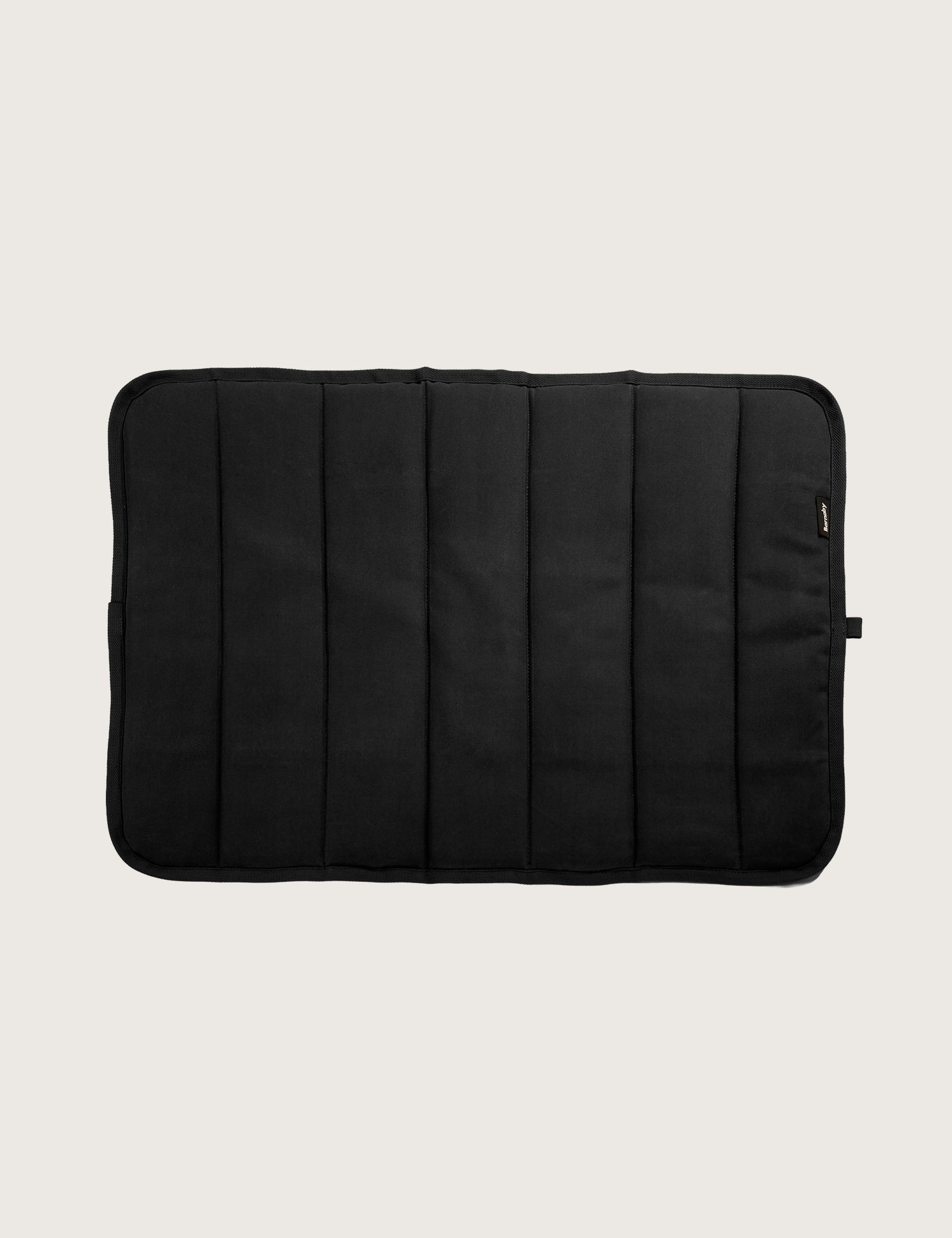 Water - Resistant Canvas Good Dog Mat – Muriwai Black - Barnaby Outdoor