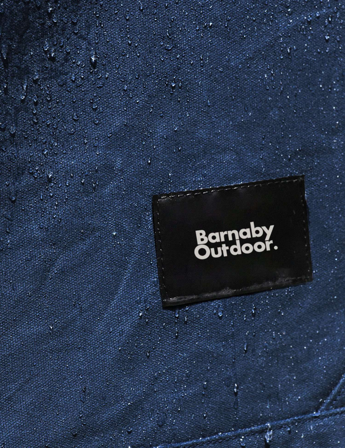 Waxed Canvas Picnic Mat - Aoraki Blue - Barnaby Outdoor