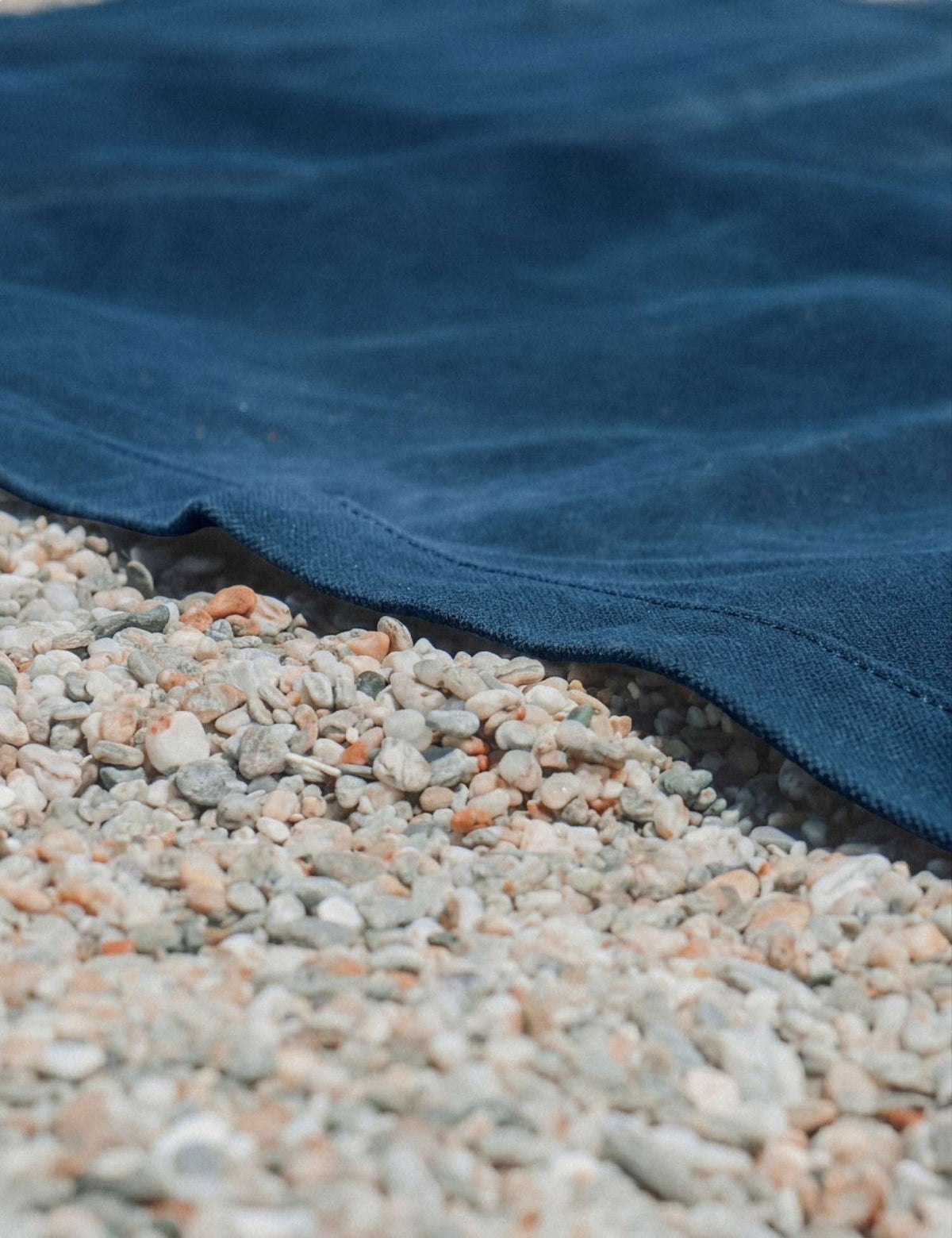 Waxed Canvas Picnic Mat - Aoraki Blue - Barnaby Outdoor