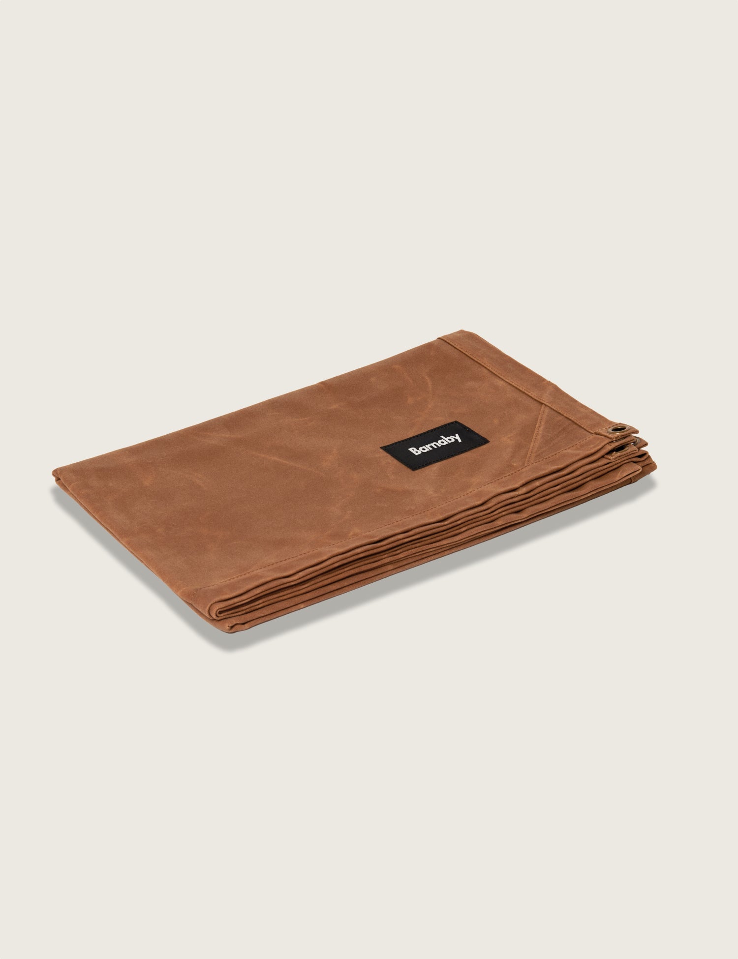 Waxed Canvas Picnic Mat - Tussock Brown - Barnaby Outdoor