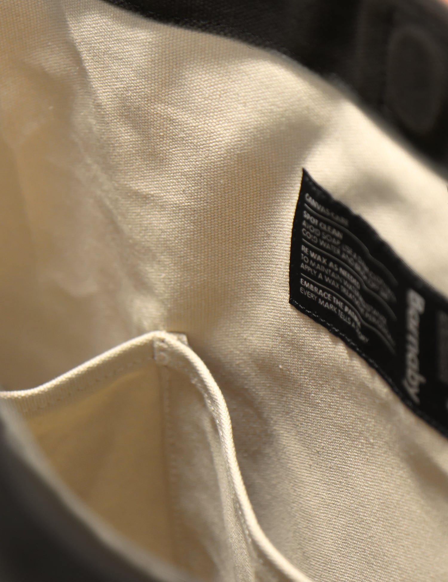 Barnaby Better Tote - Large waxed canvas everyday carry bag - Muriwai