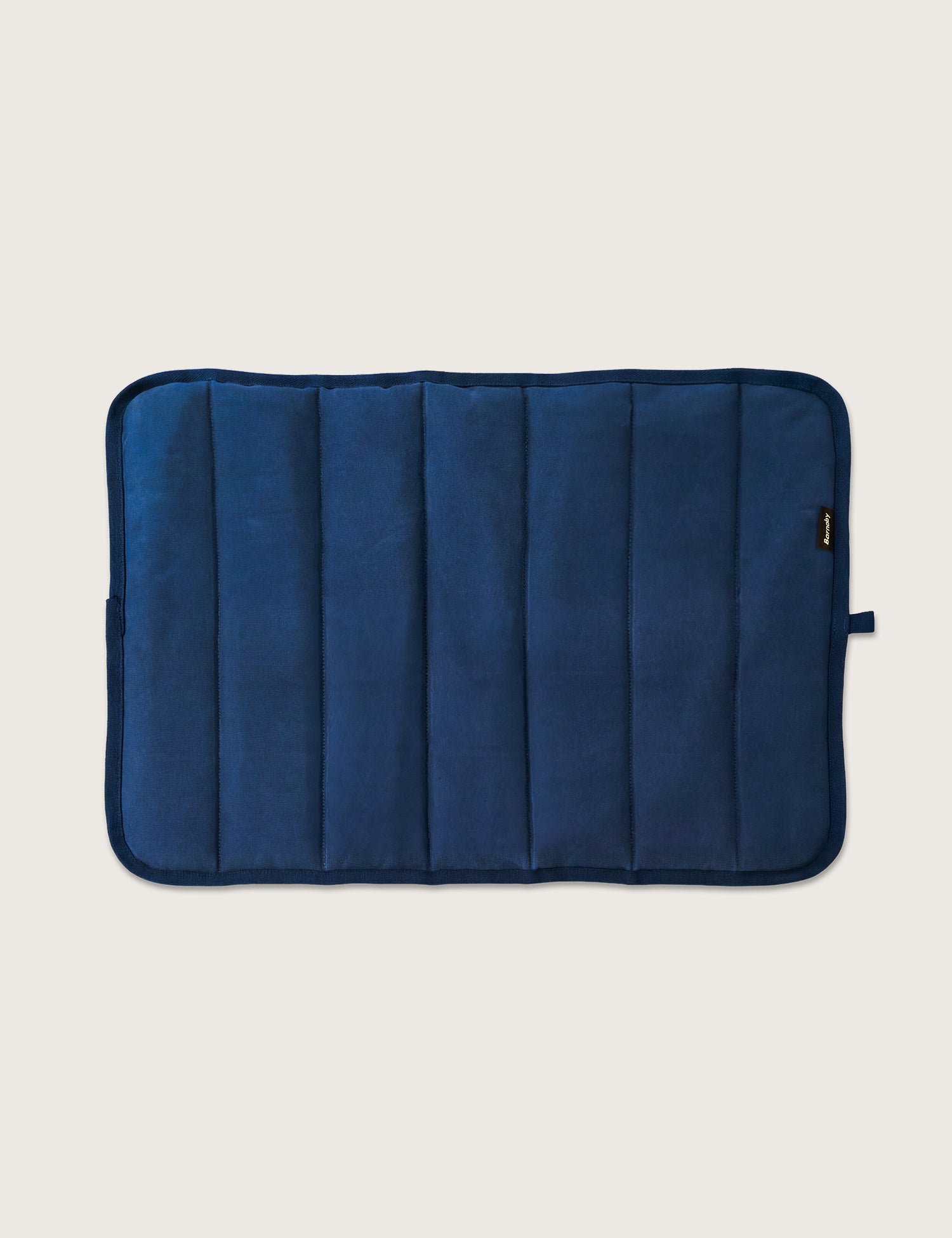 Water-Resistant Canvas Good Dog Mat – Wakatipu Blue