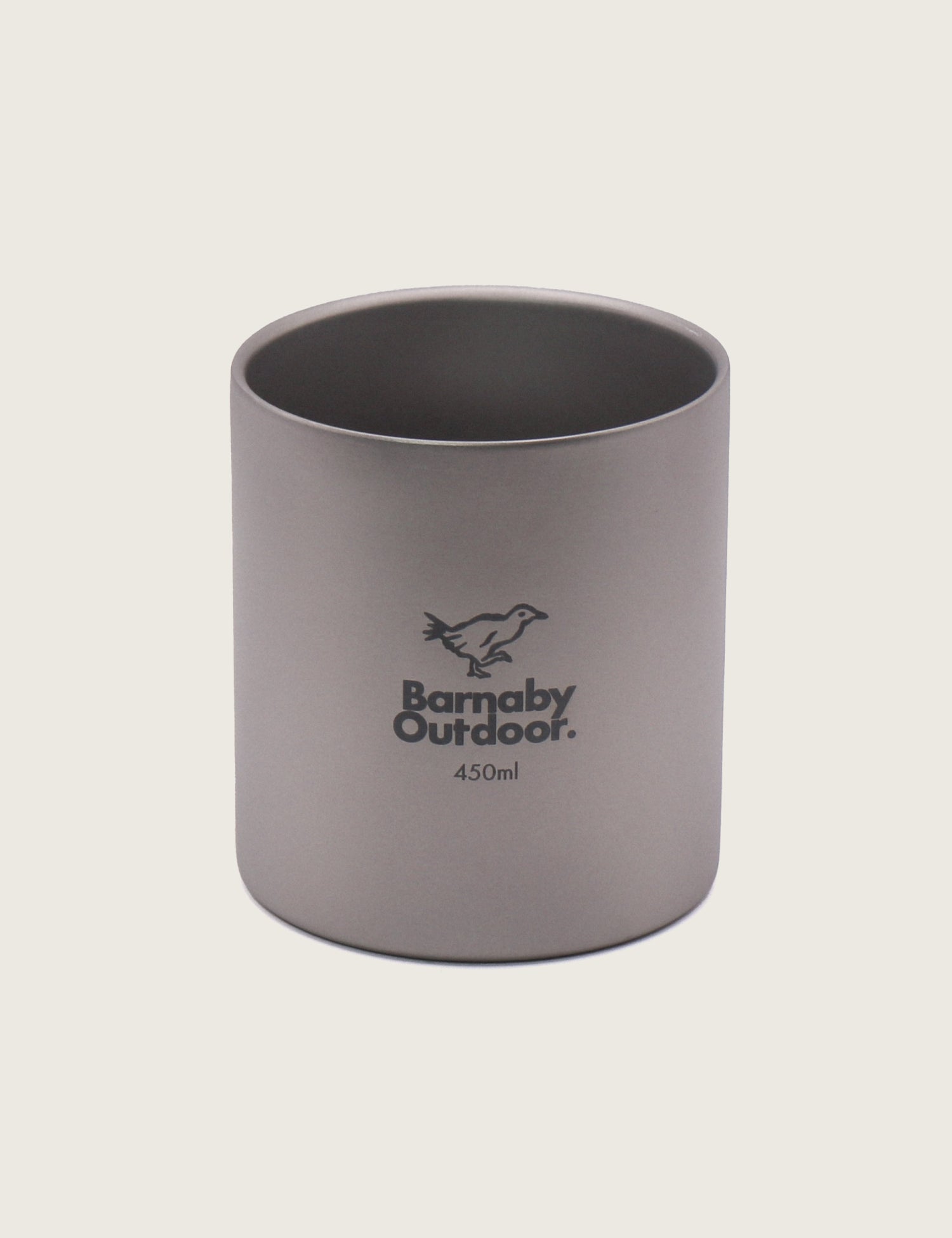 Titanium Double - Wall Barnaby Mug - 450ml - Barnaby Outdoor
