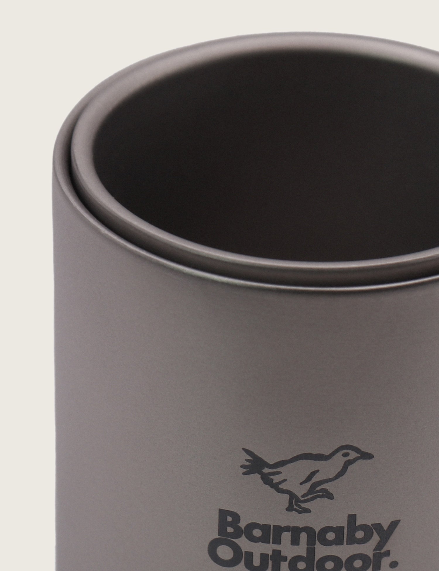 Titanium Double - Wall Barnaby Mug - Nesting Set - Barnaby Outdoor