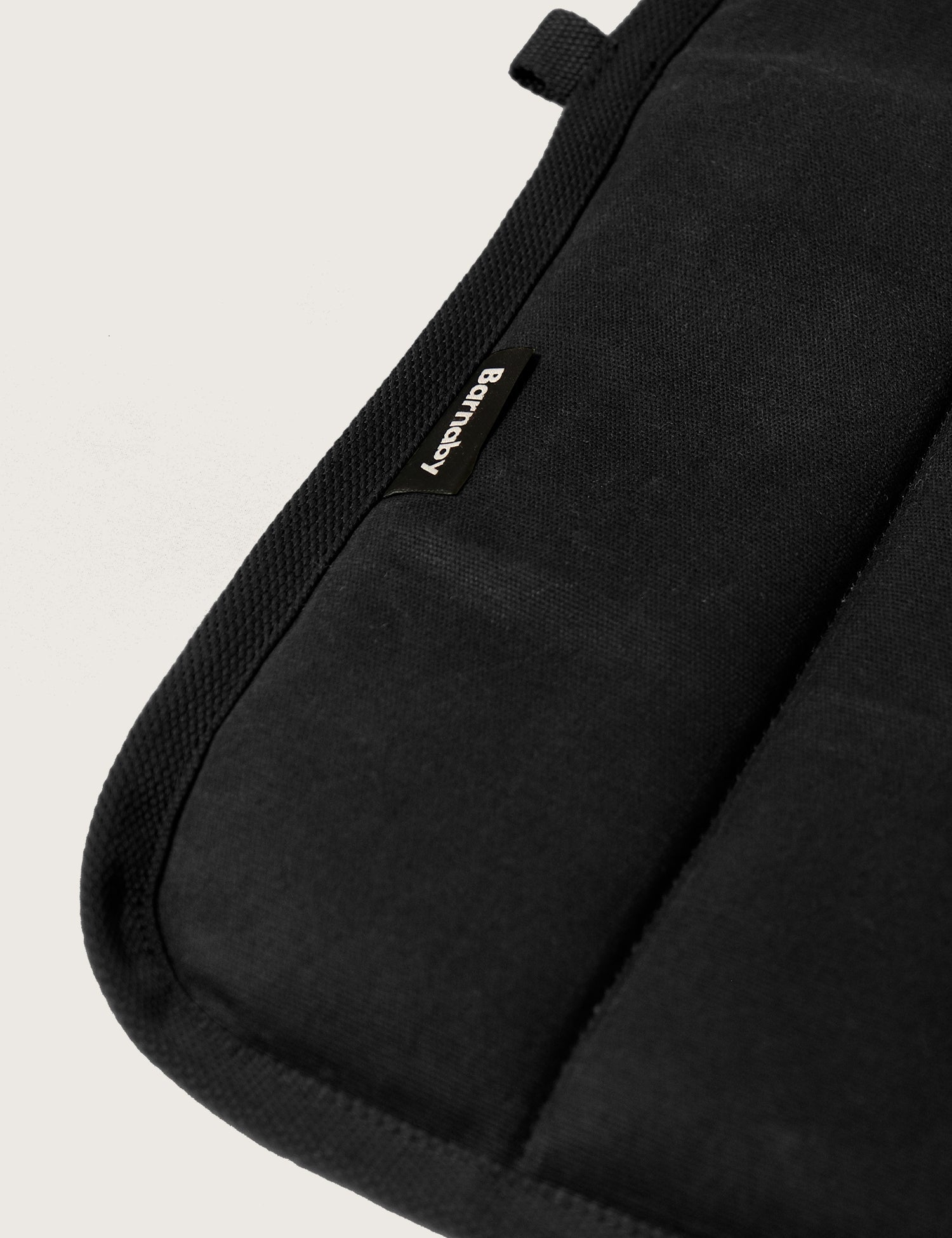 Water - Resistant Canvas Good Dog Mat – Muriwai Black - Barnaby Outdoor