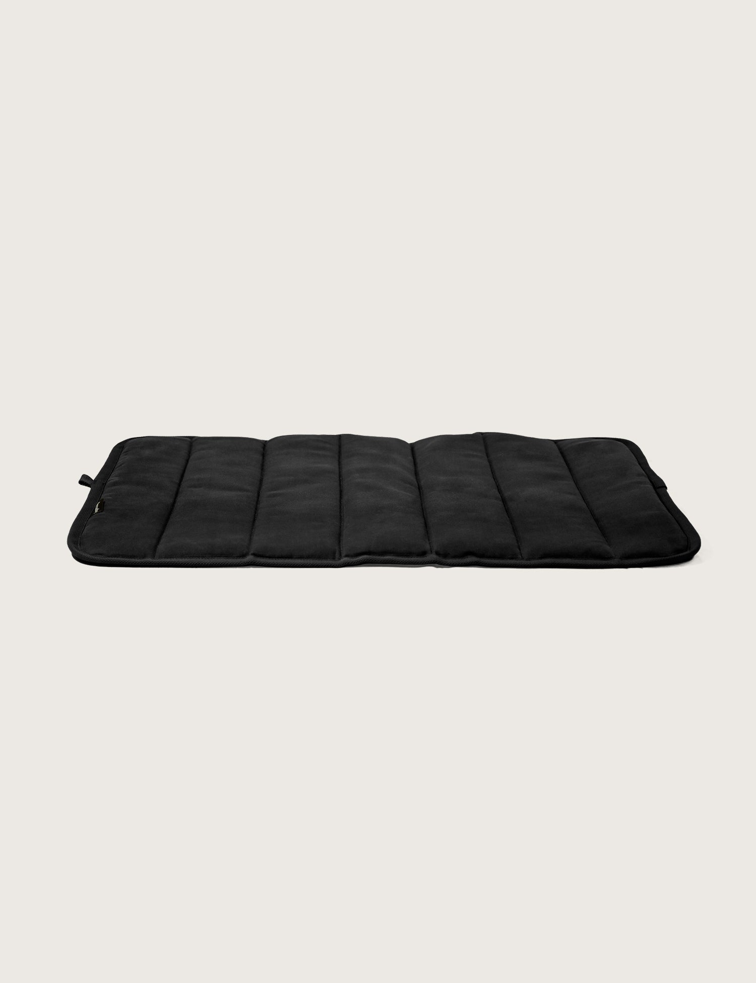 Water - Resistant Canvas Good Dog Mat – Muriwai Black - Barnaby Outdoor