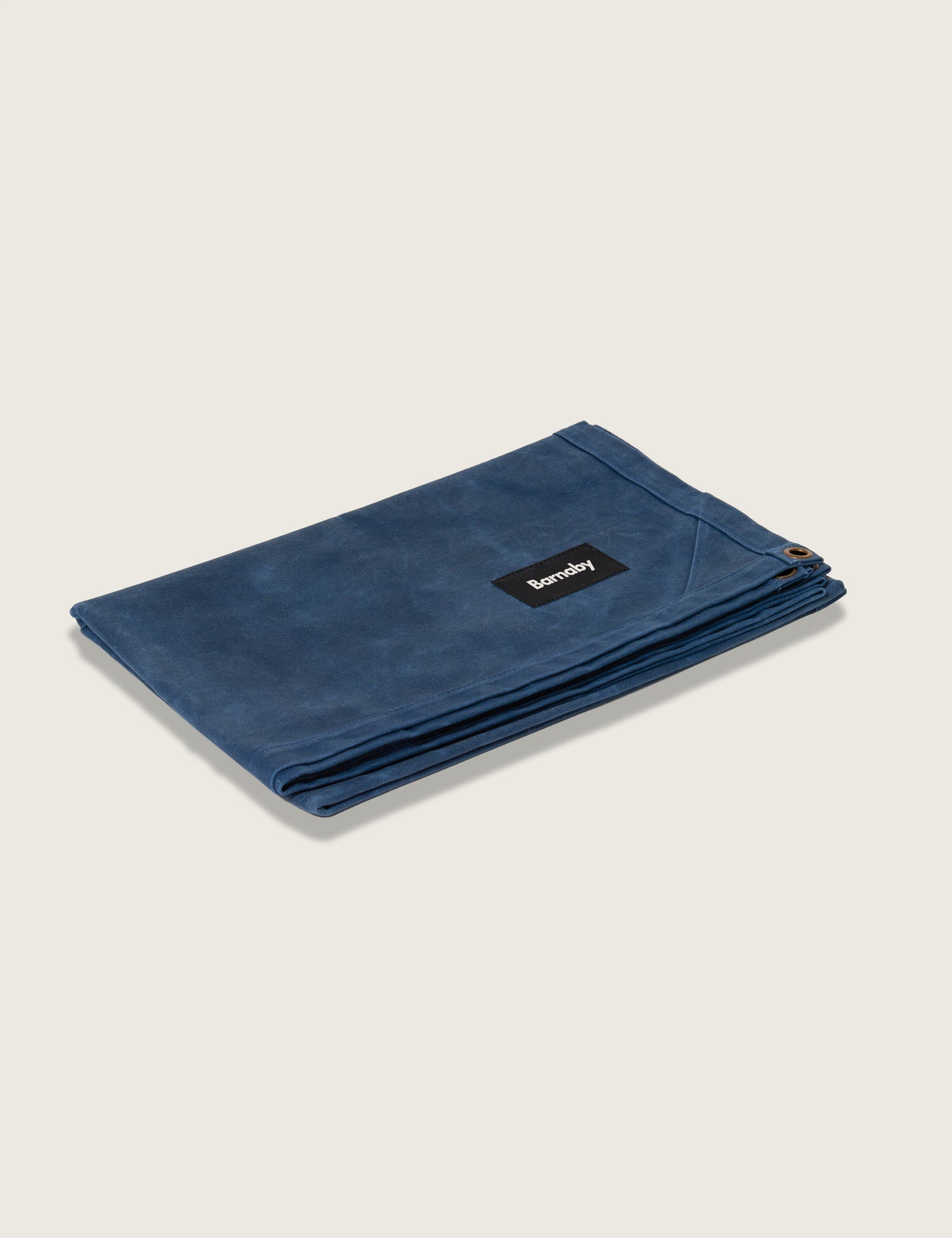 Waxed Canvas Picnic Mat - Aoraki Blue - Barnaby Outdoor